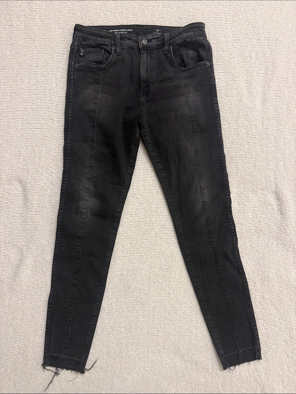 AG Adriano Goldschmied High-Rise Skinny Ankle Jean